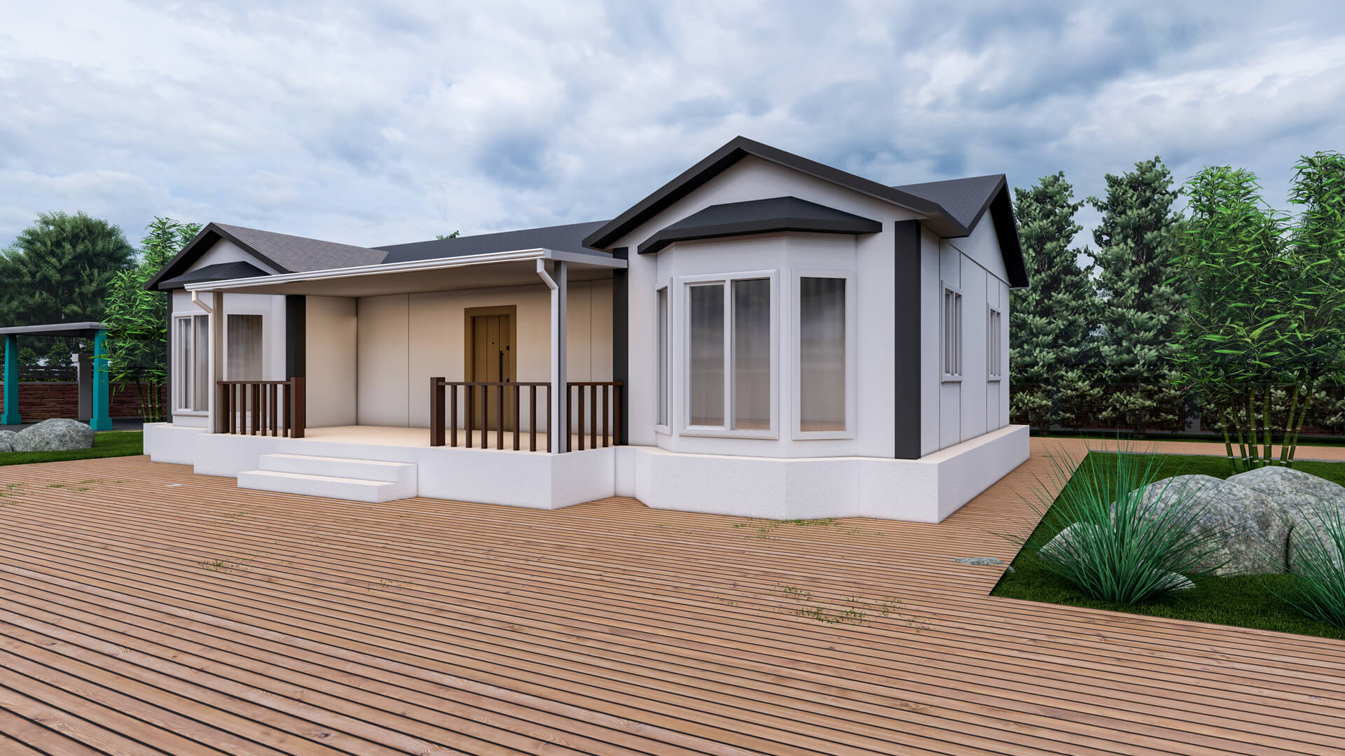 Tek Katlı Prefabrik 112 m² Konut — 2. fotoğraf