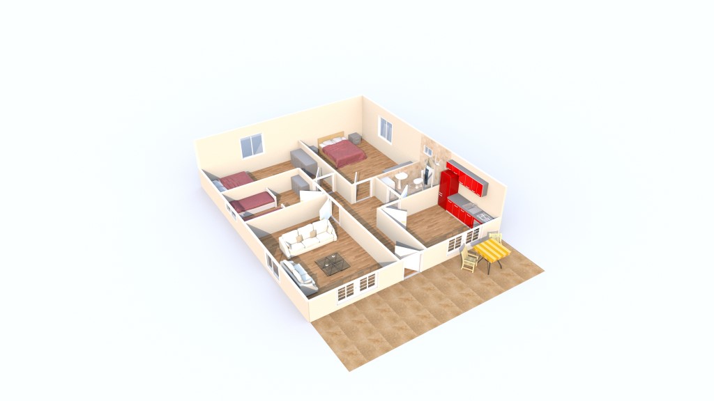Tek Katlı Prefabrik 113 m² Konut — 4. fotoğraf