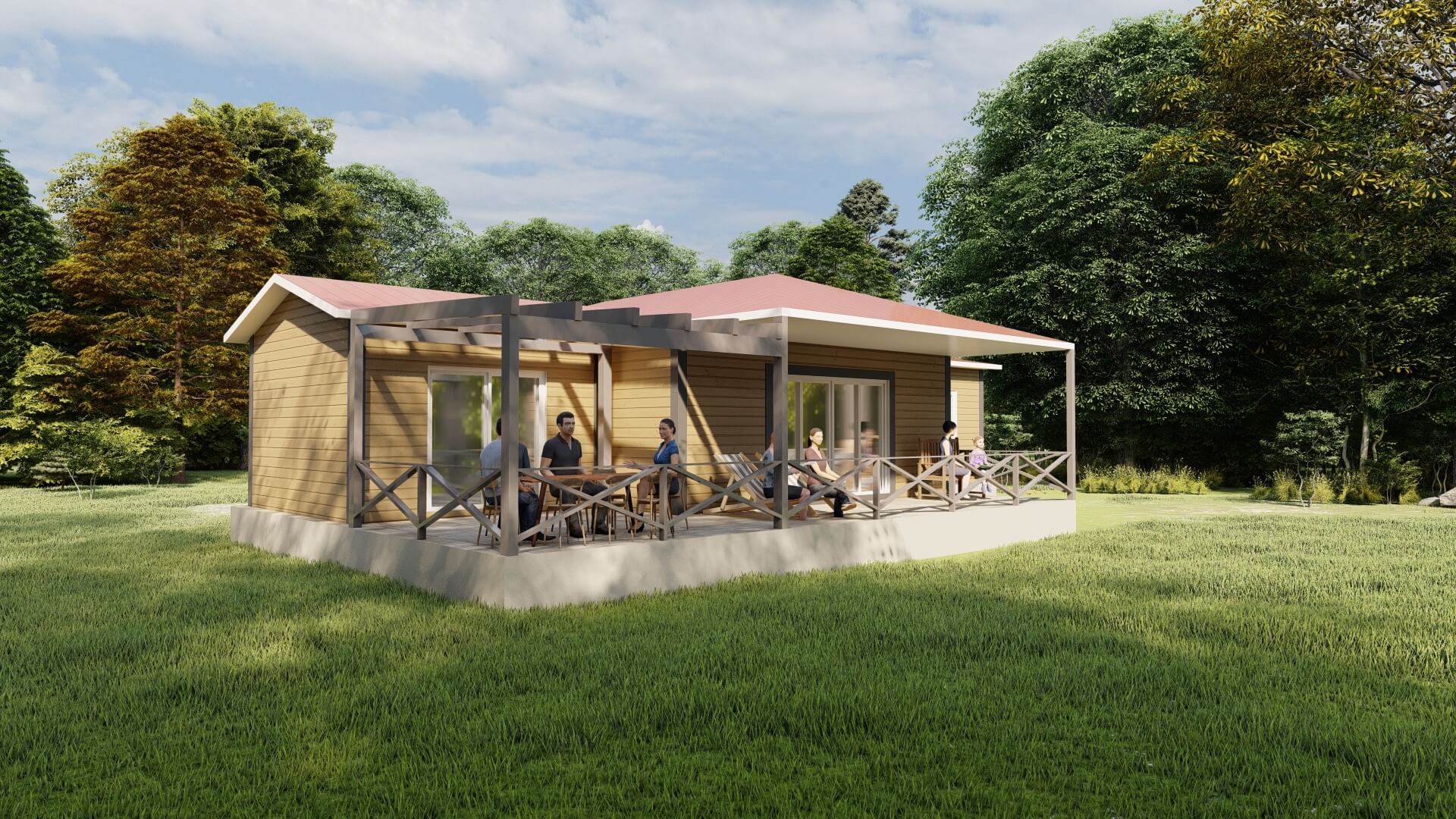 Tek Katlı Prefabrik 135 m² Konut — 2. fotoğraf