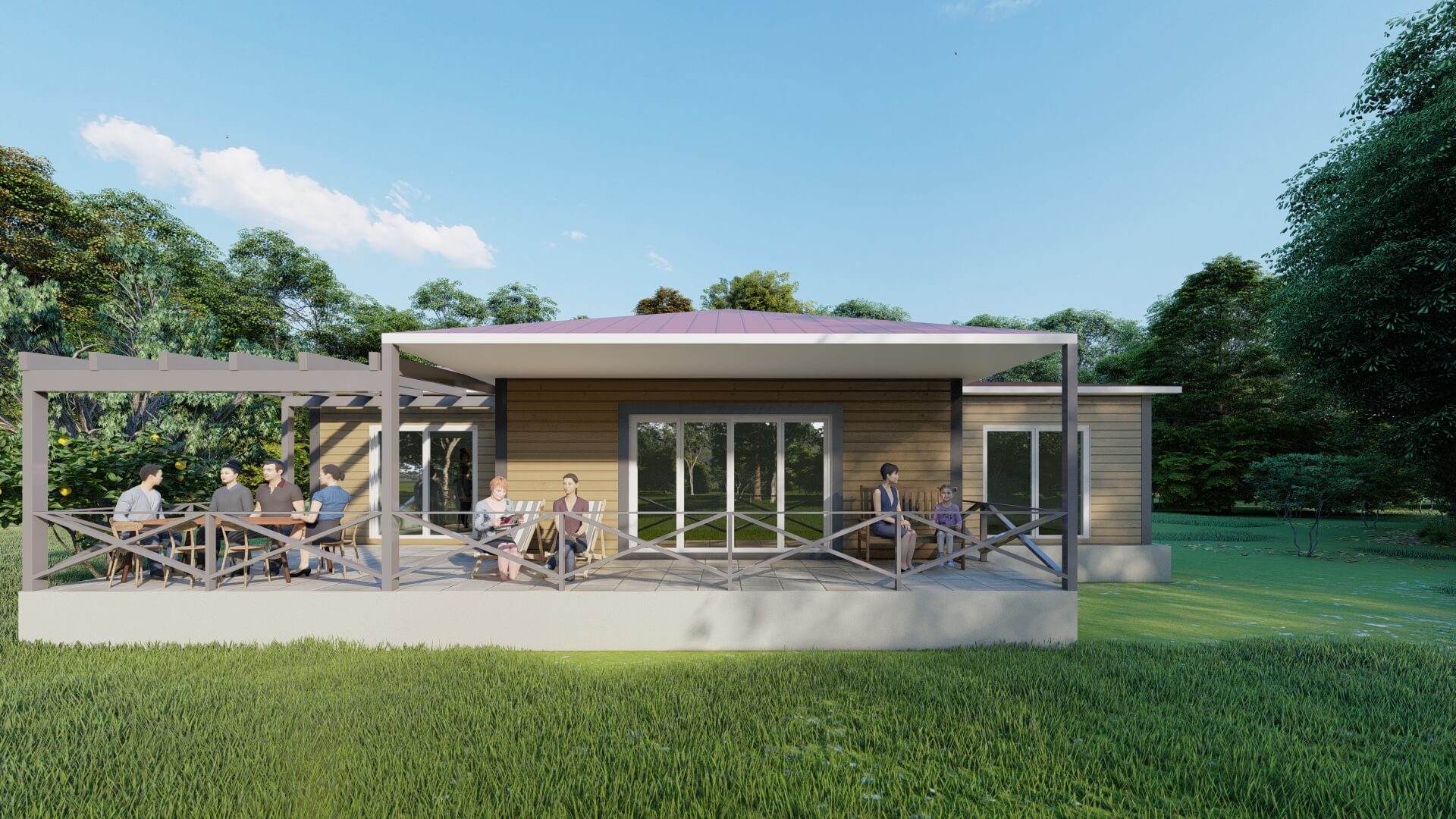 Tek Katlı Prefabrik 135 m² Konut — 5. fotoğraf